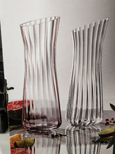 RIPPLE BLUSH VASE/CARAFE