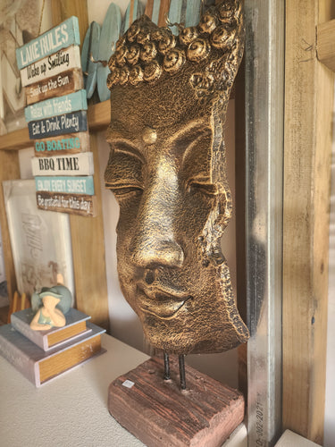 GOLD BUDDHA FACE