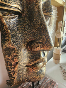 GOLD BUDDHA FACE