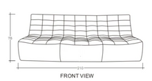 CHALET MODULAR 3 SEAT