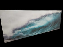 TUBULAR WAVE TEMPERED GLASS ART