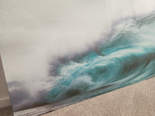 TUBULAR WAVE TEMPERED GLASS ART