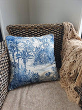 TROPICAL JUNGLE LINEN CUSHION