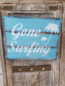 GONE SURFING  BALINESE SIGN