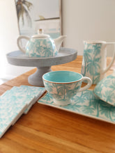 MARINE PALM TEACUP x 2