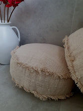 FRAYED FLOOR CUSHION