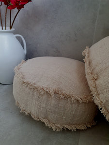 FRAYED FLOOR CUSHION