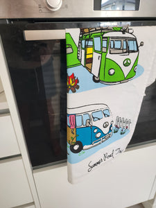 SUMMER ROAD TRIP TEA TOWEL