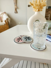 MOD PALM COASTER SET 4