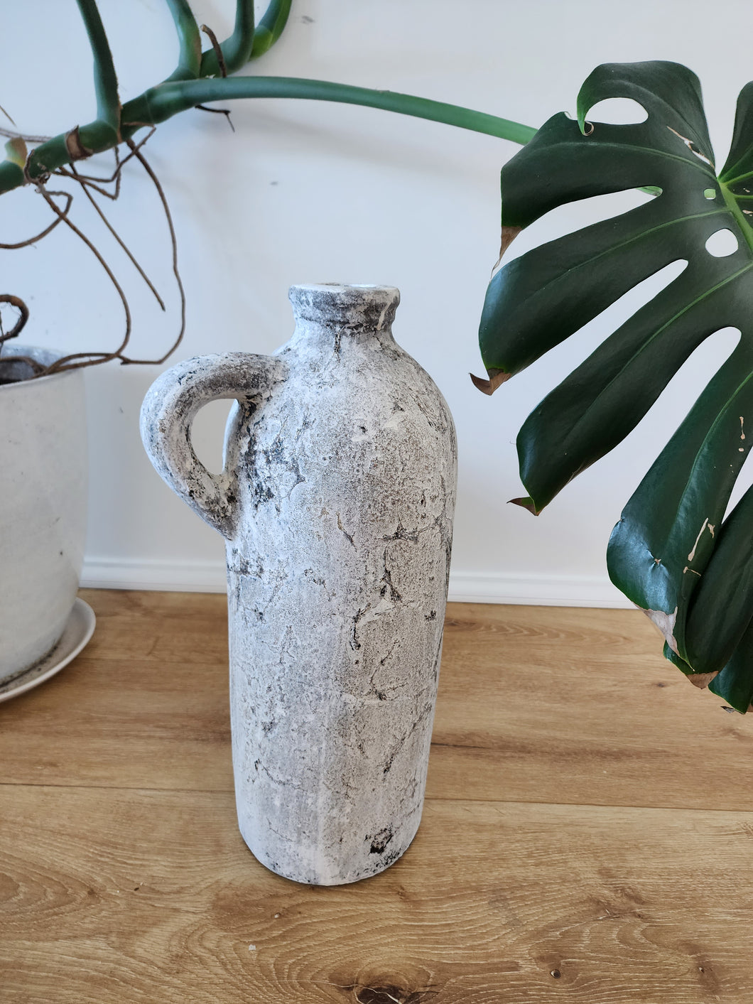 WEATHERED STONE JUG