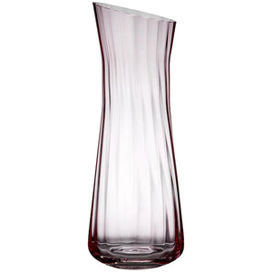 RIPPLE BLUSH VASE/CARAFE