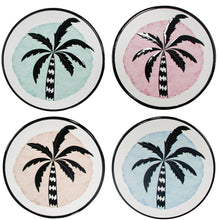 MOD PALM COASTER SET 4