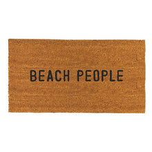 DOOR MAT BEACH PEOPLE