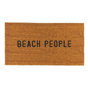 DOOR MAT BEACH PEOPLE